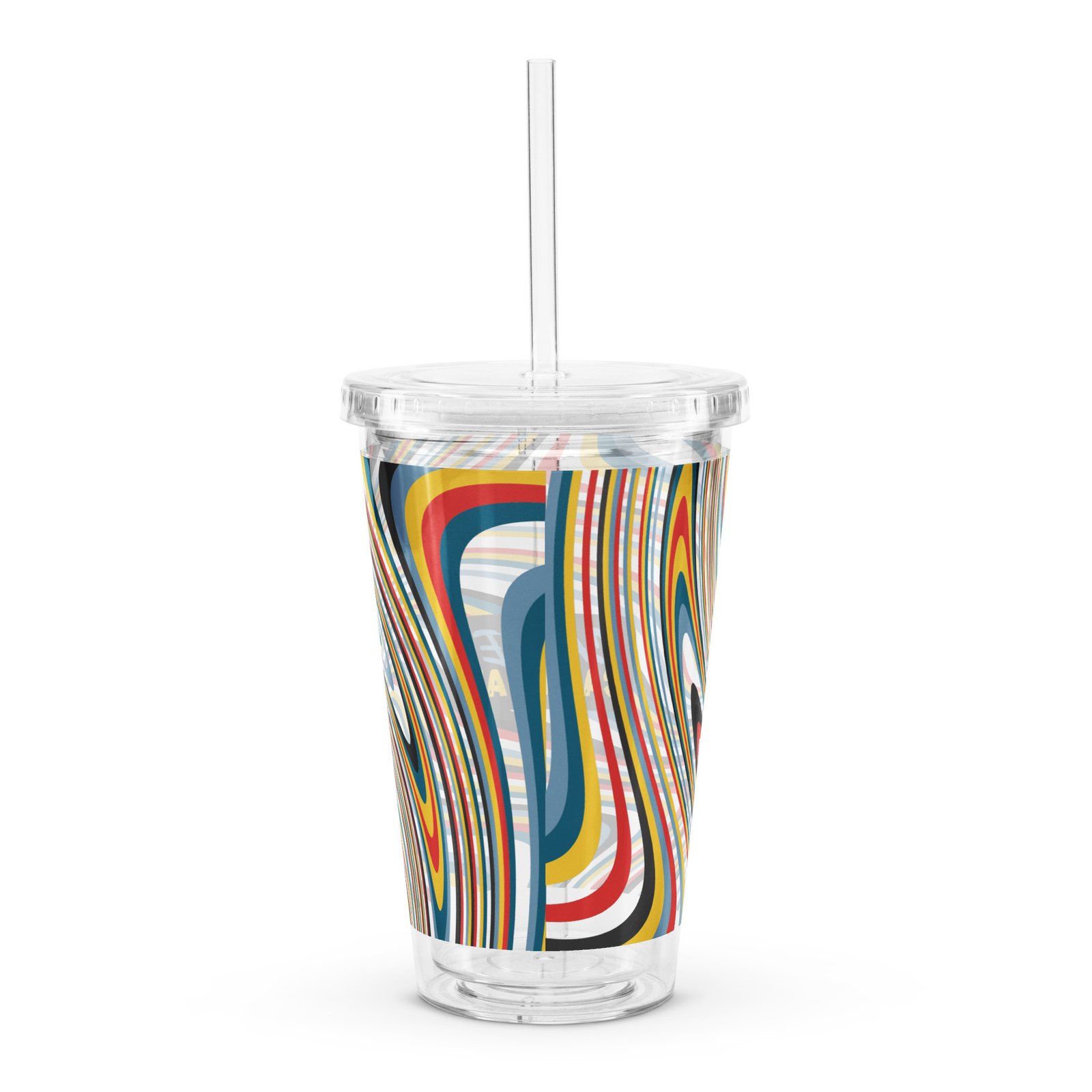 Clear plastic tumbler - Image 2