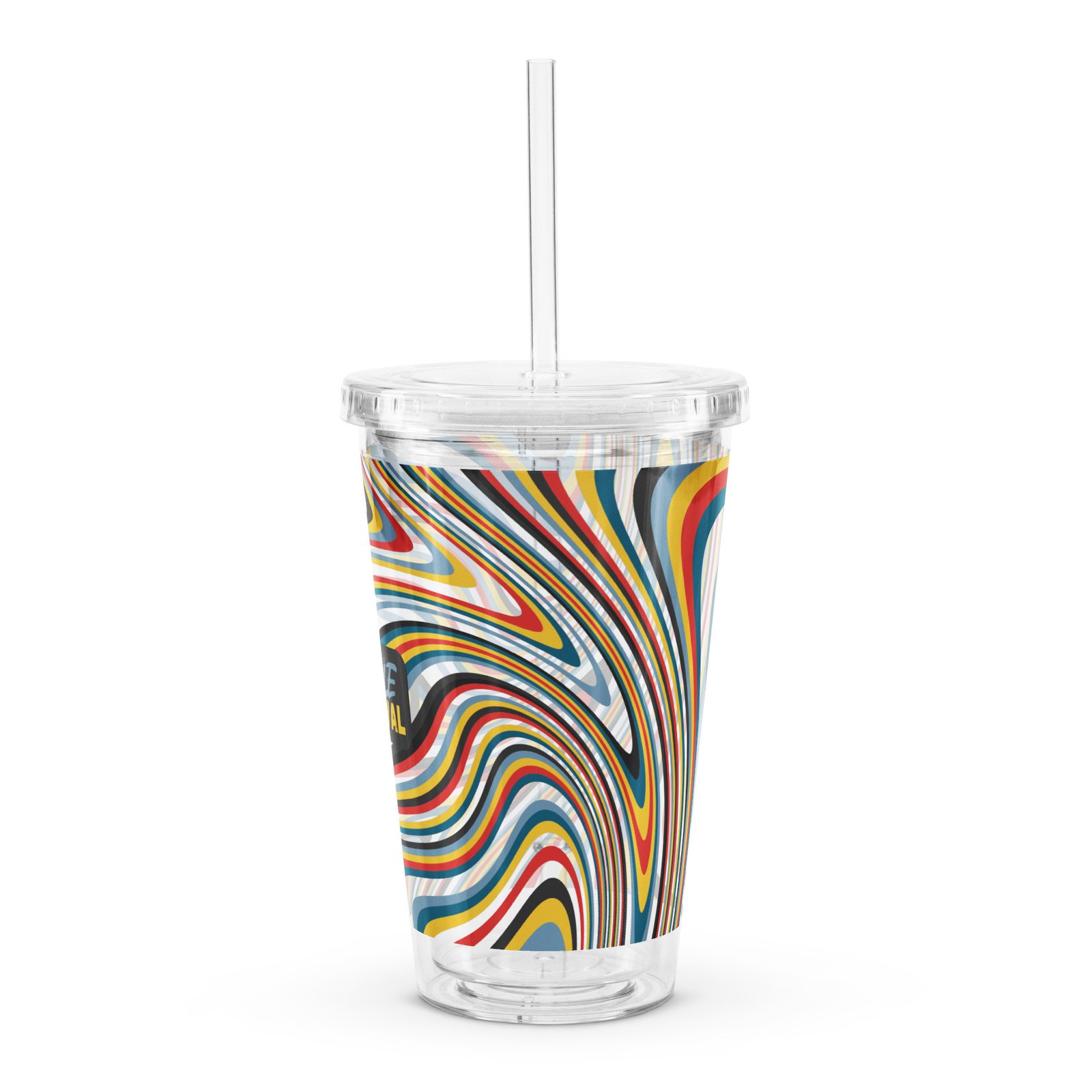 Clear plastic tumbler - Image 4