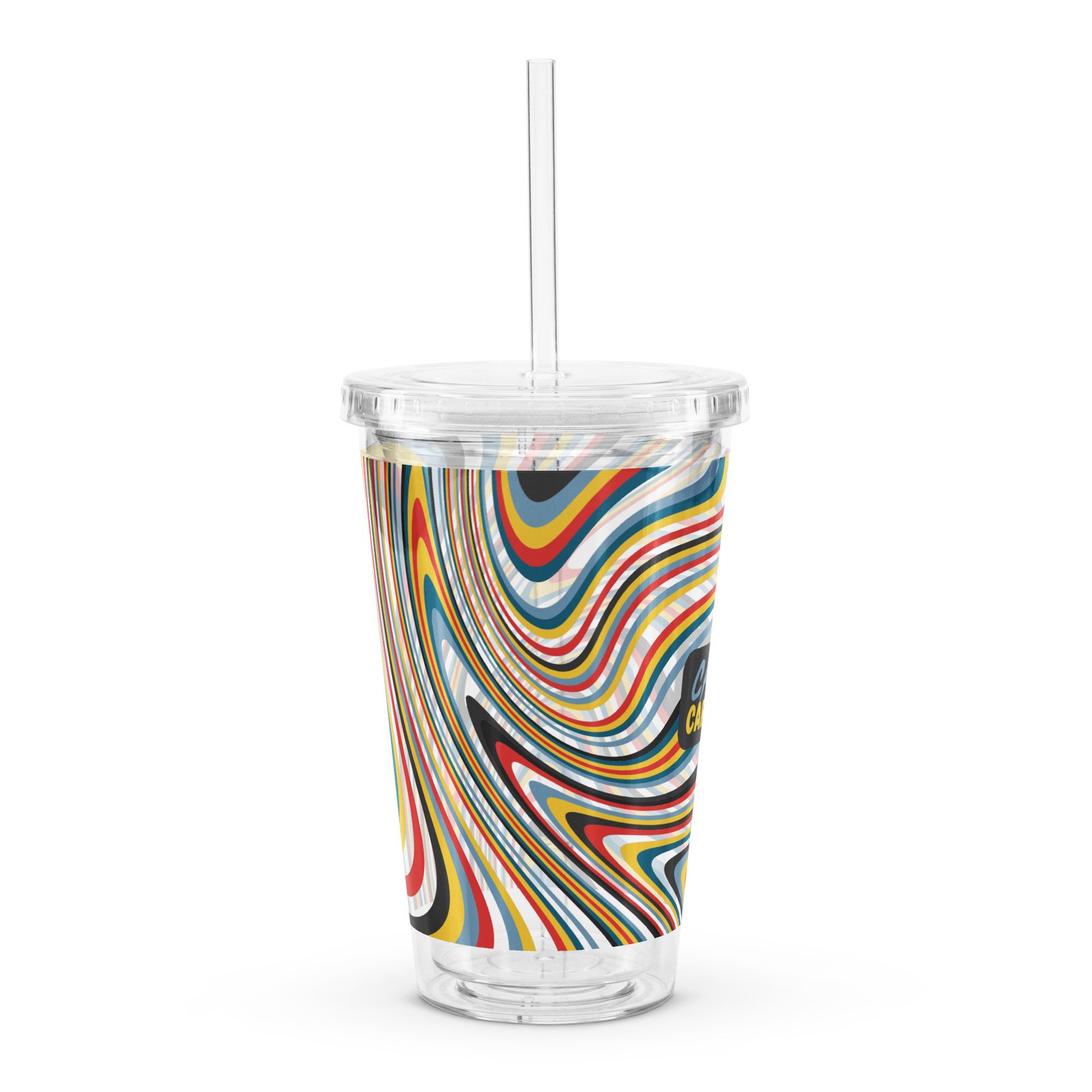 Clear plastic tumbler - Image 3
